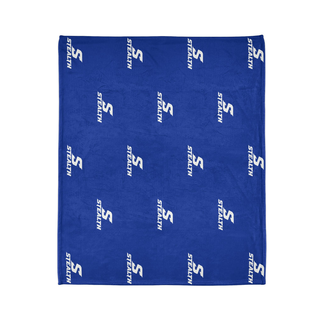 Stealth Blue Polyester Team Blanket