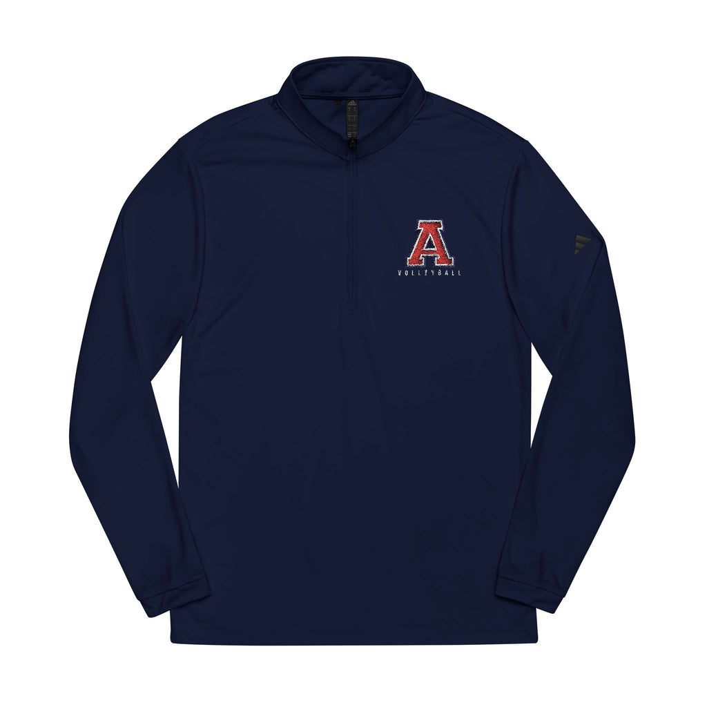 Wichita Aces Adidas Quarter-Zip Pullover (Embroidered)