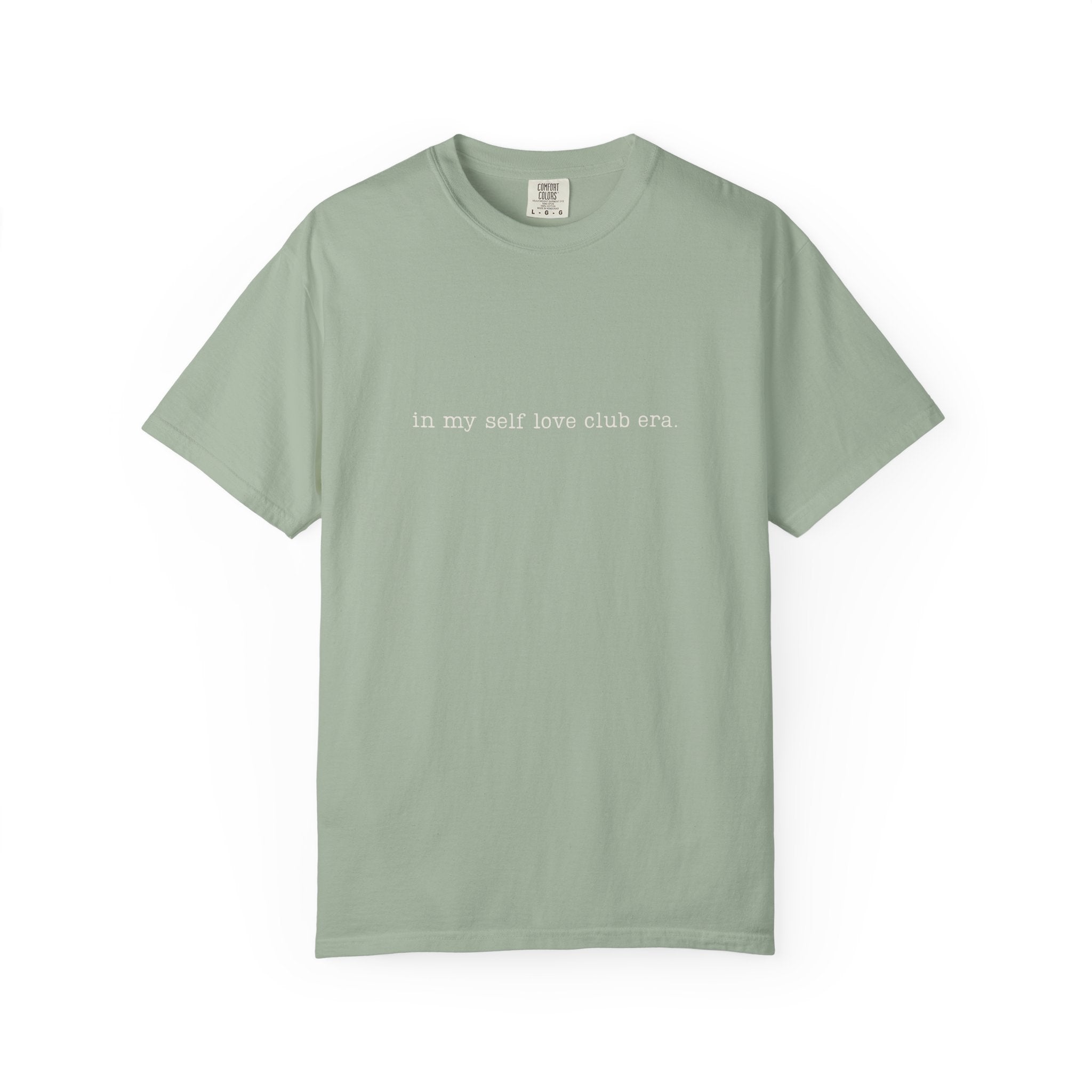 Valentines Self Love Club Tee, Minimalist Text Tee, My Self Care Era Shirt, Positive Apparel