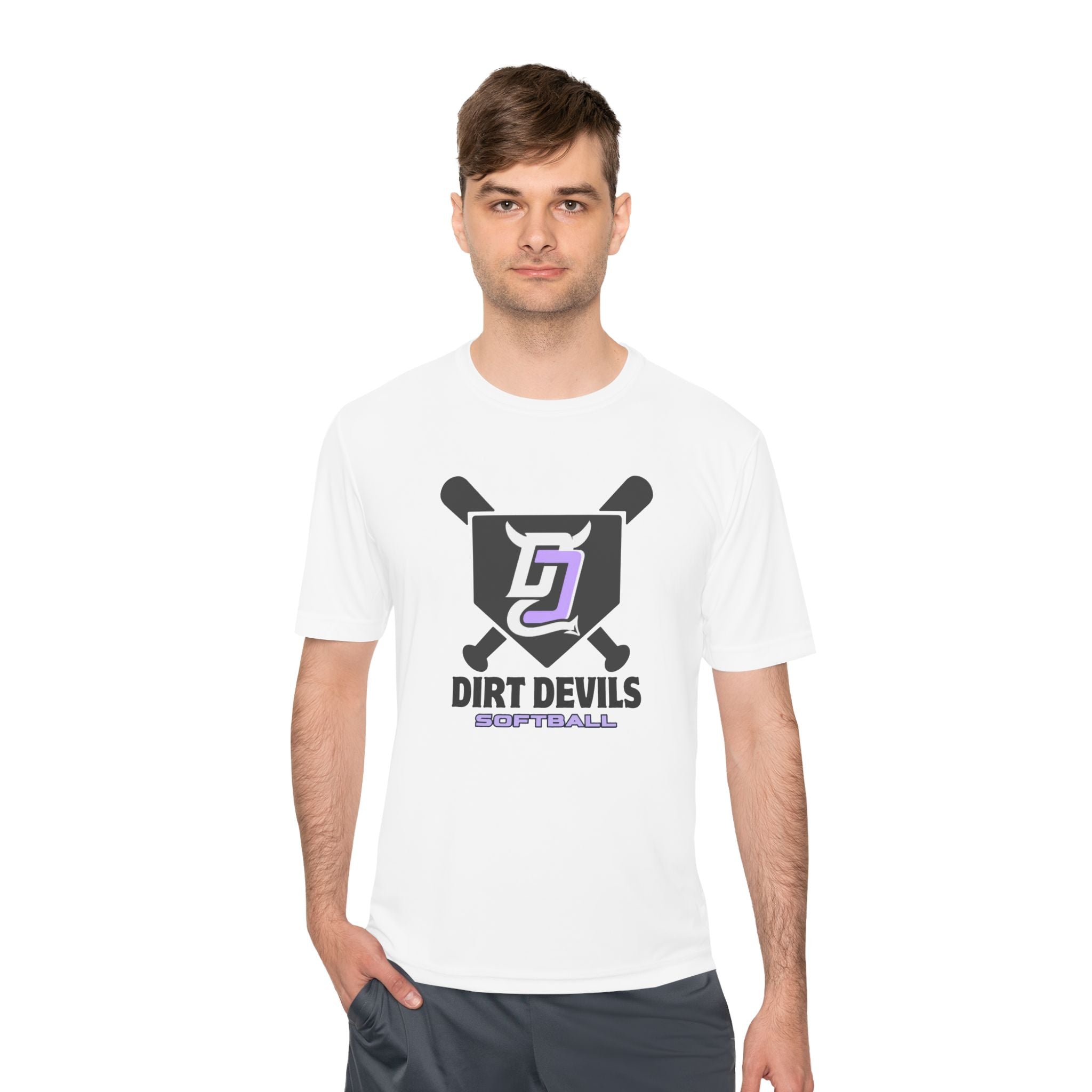 Dirt Devils Plate Moisture-Wicking Tee