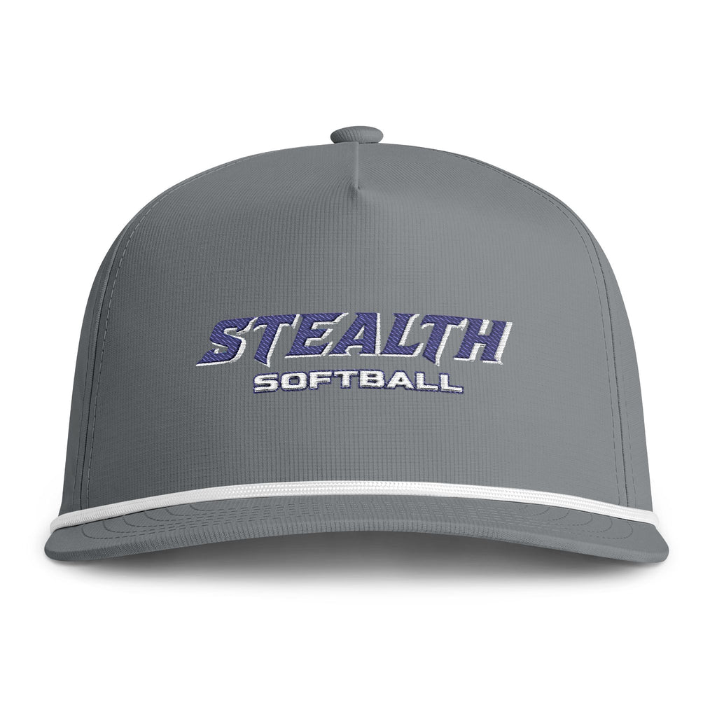 Stealth Embroidered Rope Hat