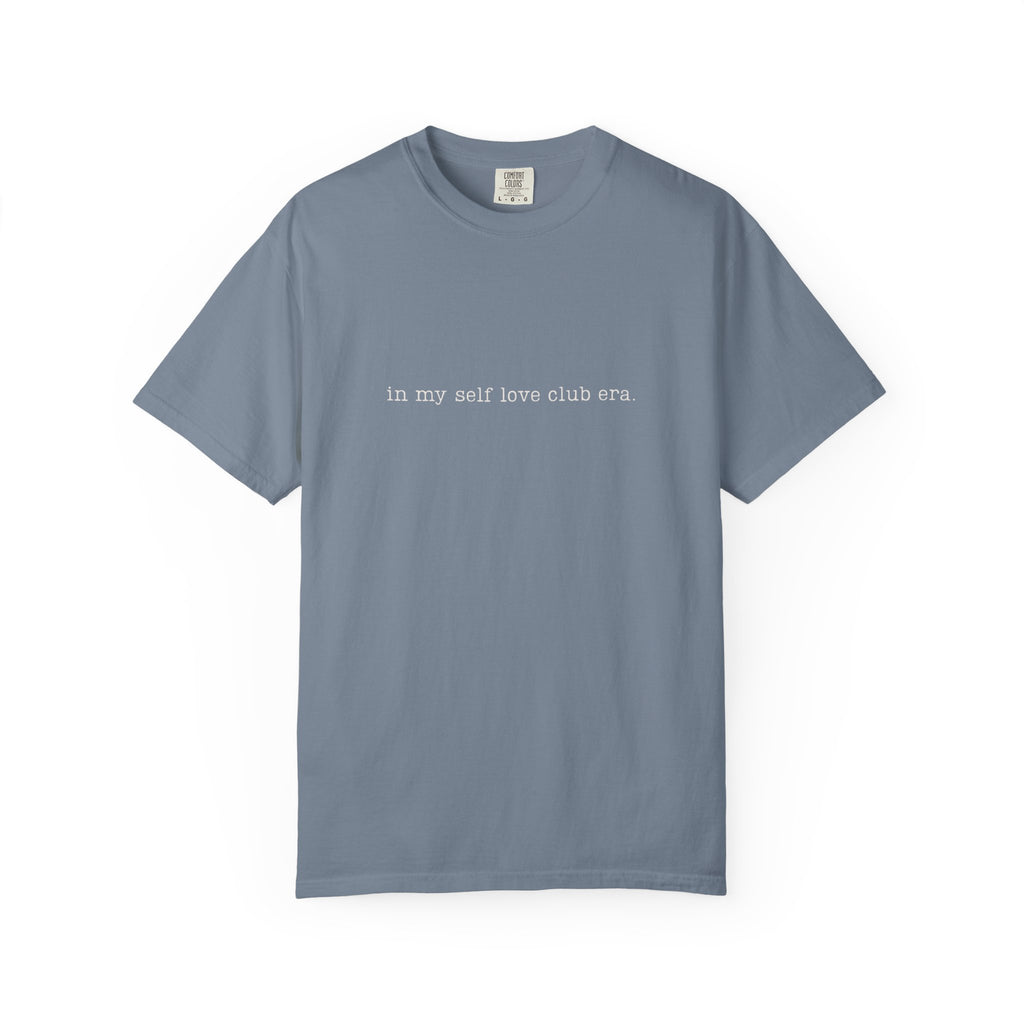 Valentines Self Love Club Tee, Minimalist Text Tee, My Self Care Era Shirt, Positive Apparel