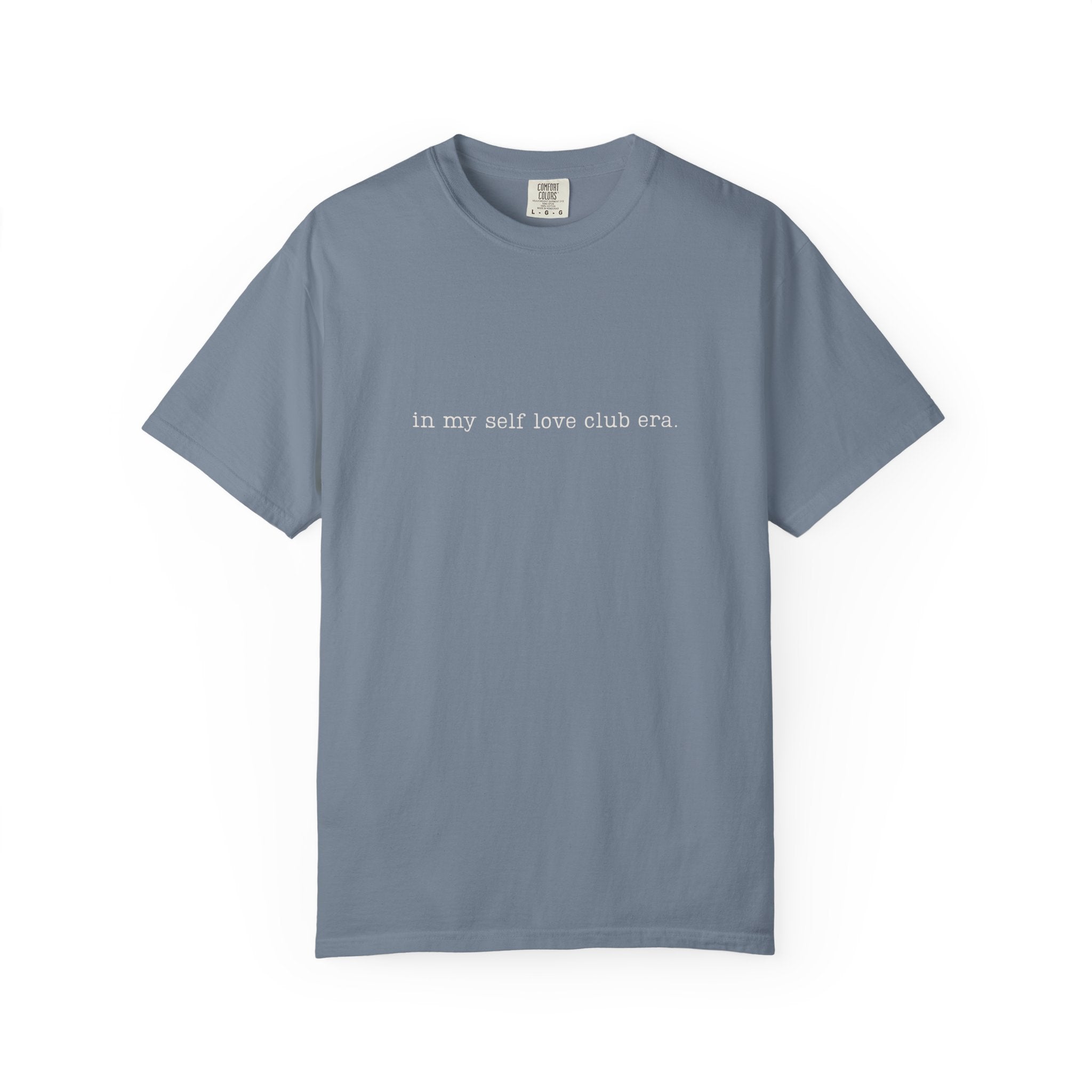 Valentines Self Love Club Tee, Minimalist Text Tee, My Self Care Era Shirt, Positive Apparel