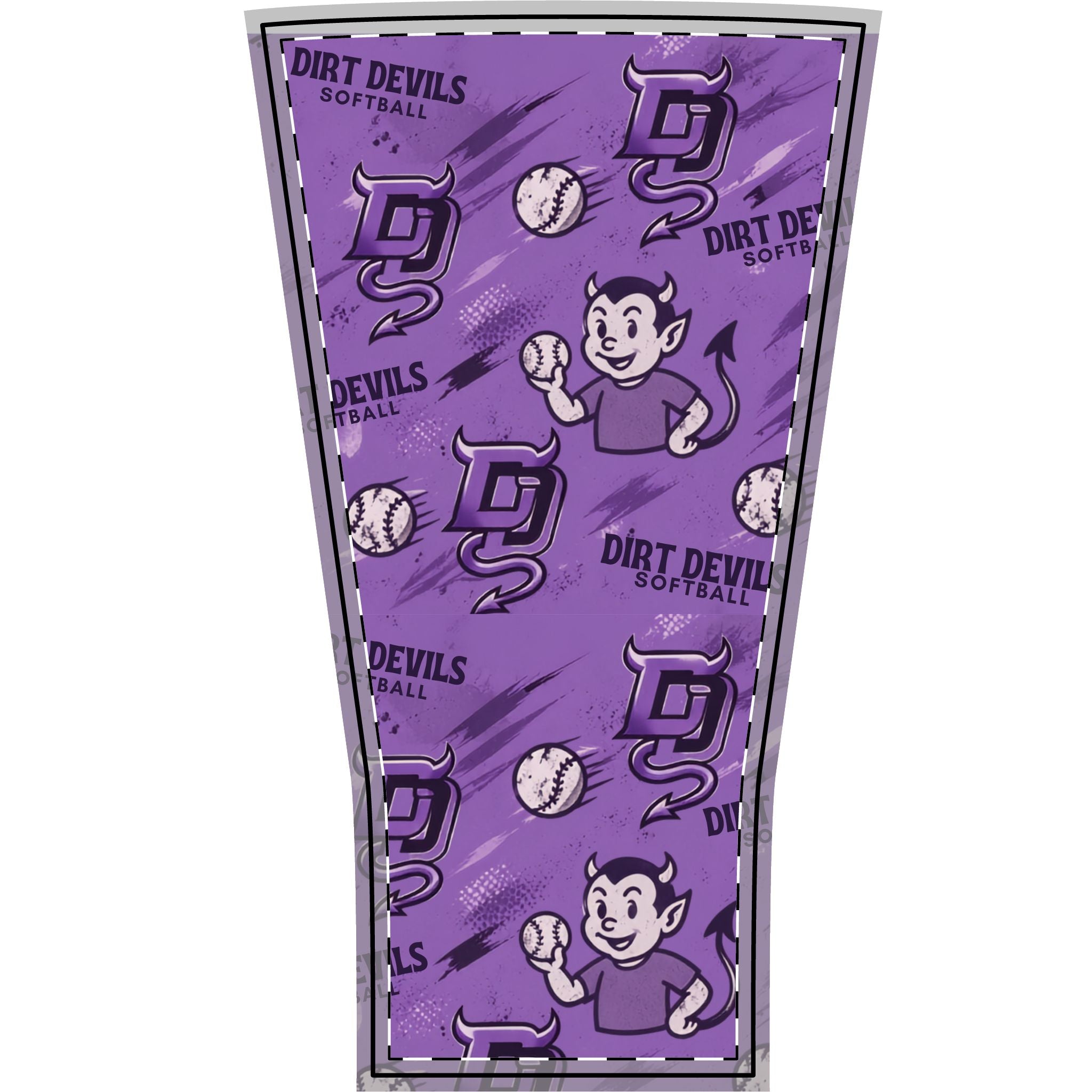 Dirt Devils Softball Arm Sleeve