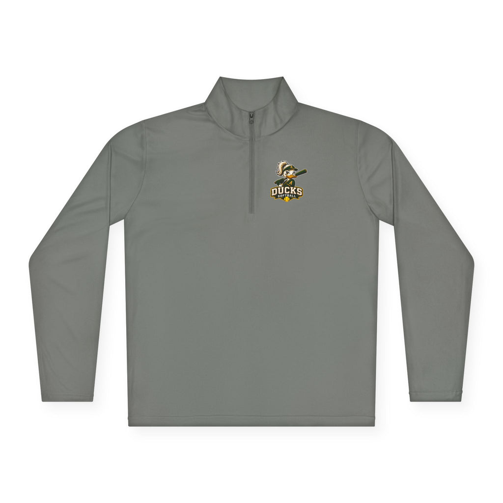 Ducks Softball Quarter-Zip Pullover