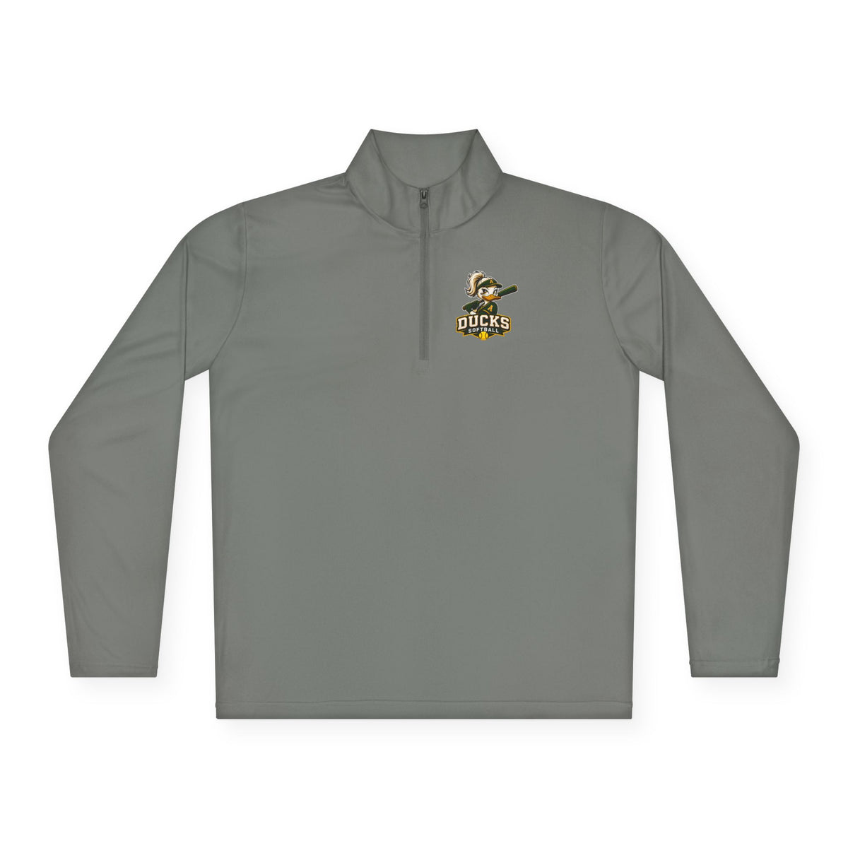Ducks Softball Quarter-Zip Pullover