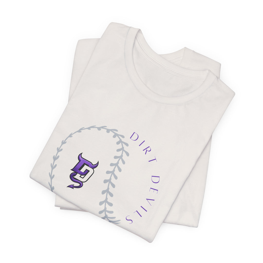 Dirt Devils Softball Baseball Stitch Tee  U10/12