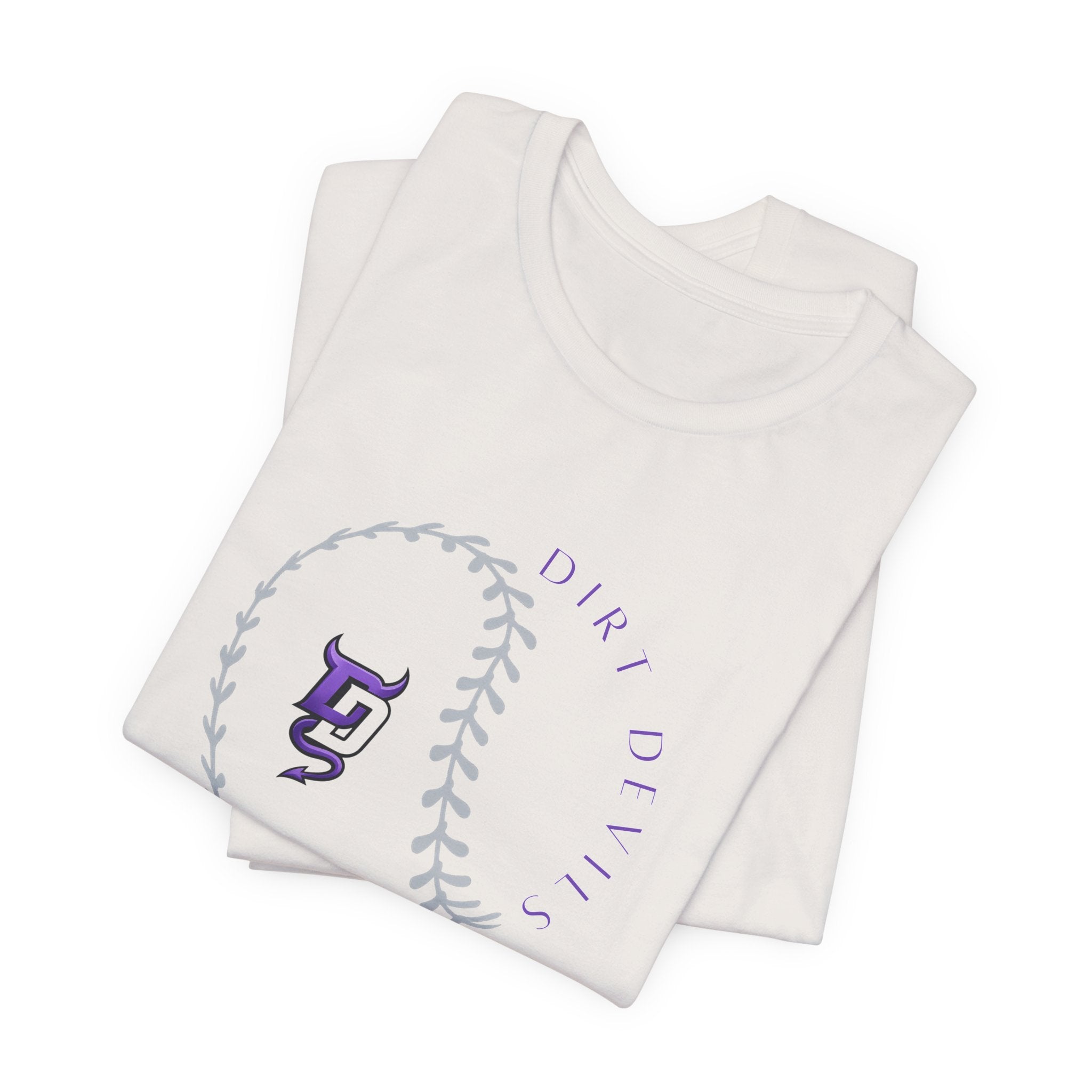 Dirt Devils Softball Baseball Stitch Tee  U10/12