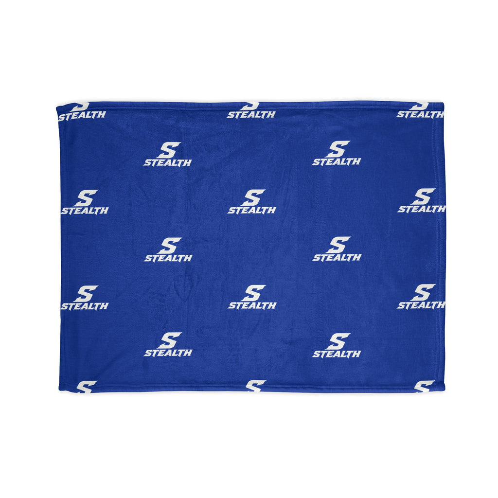Stealth Blue Polyester Team Blanket
