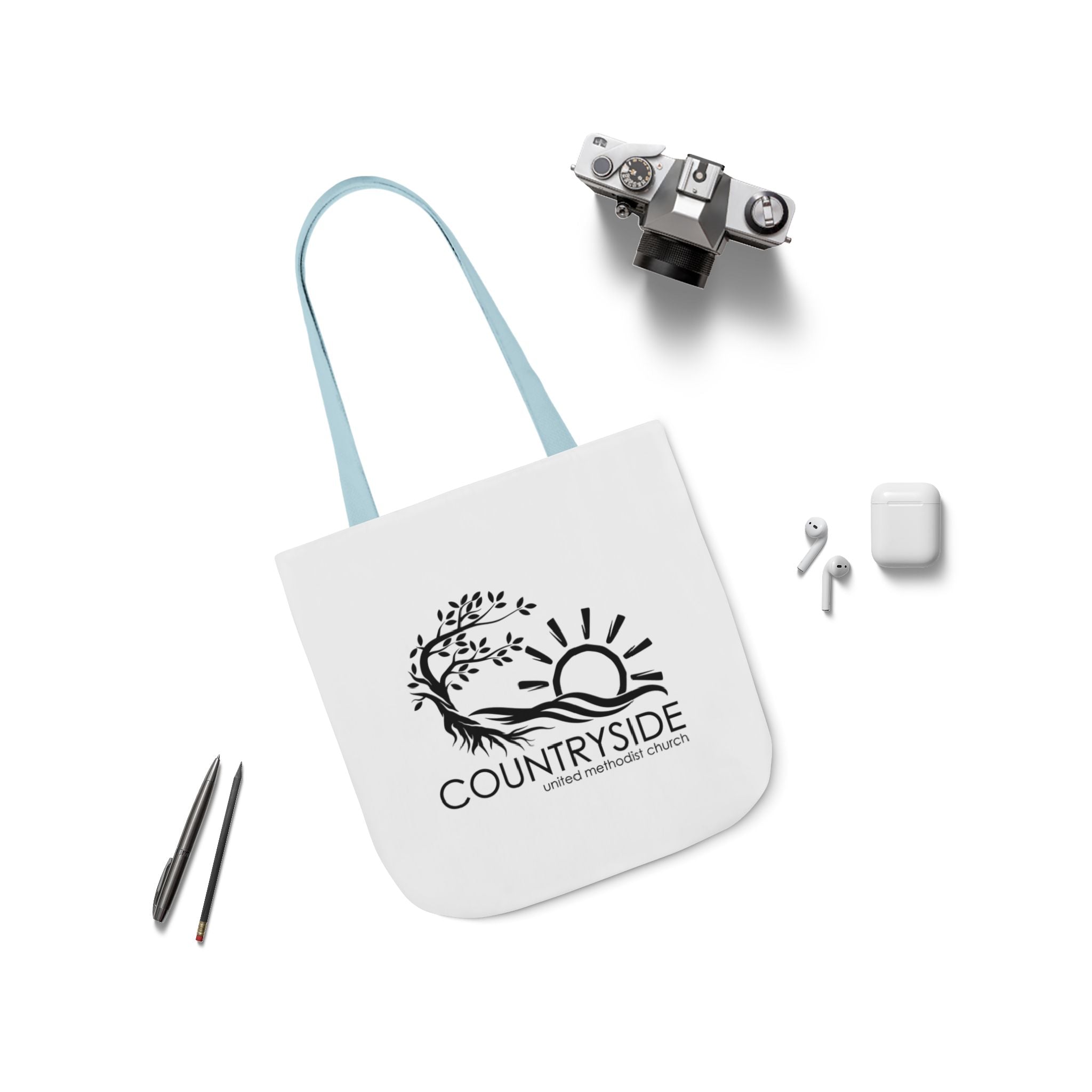 Countryside Canvas Tote Bag