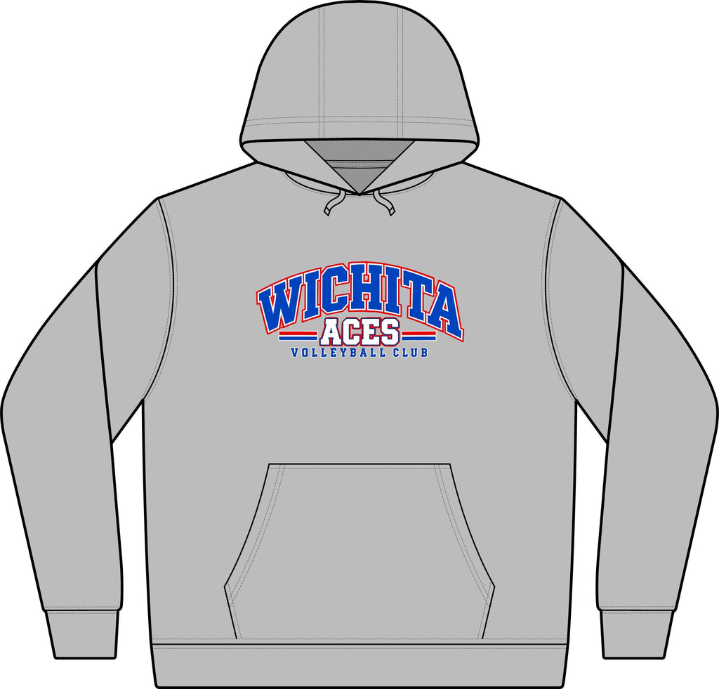 Wichita Aces Performance DryBlend Hoodie (Light weight) | Varsity