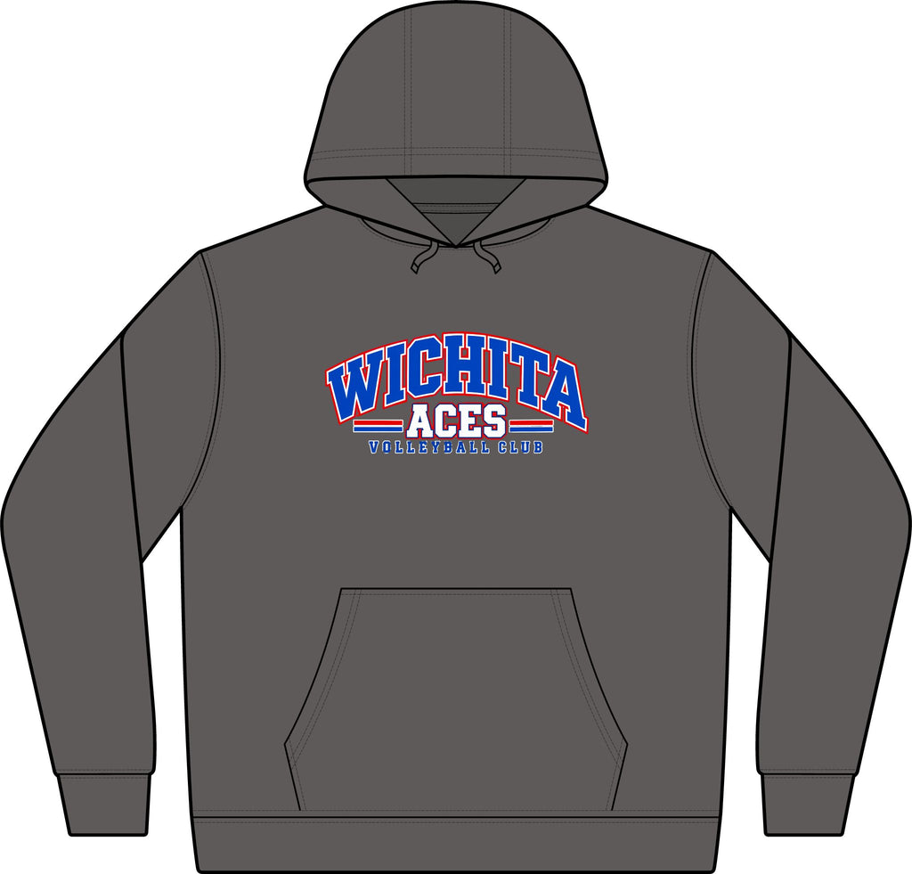 Wichita Aces Performance DryBlend Hoodie (Light weight) | Varsity