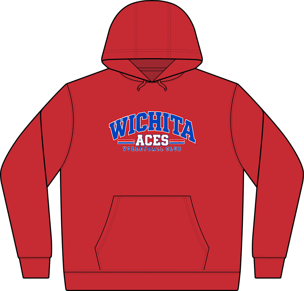 Wichita Aces Performance DryBlend Hoodie (Light weight) | Varsity