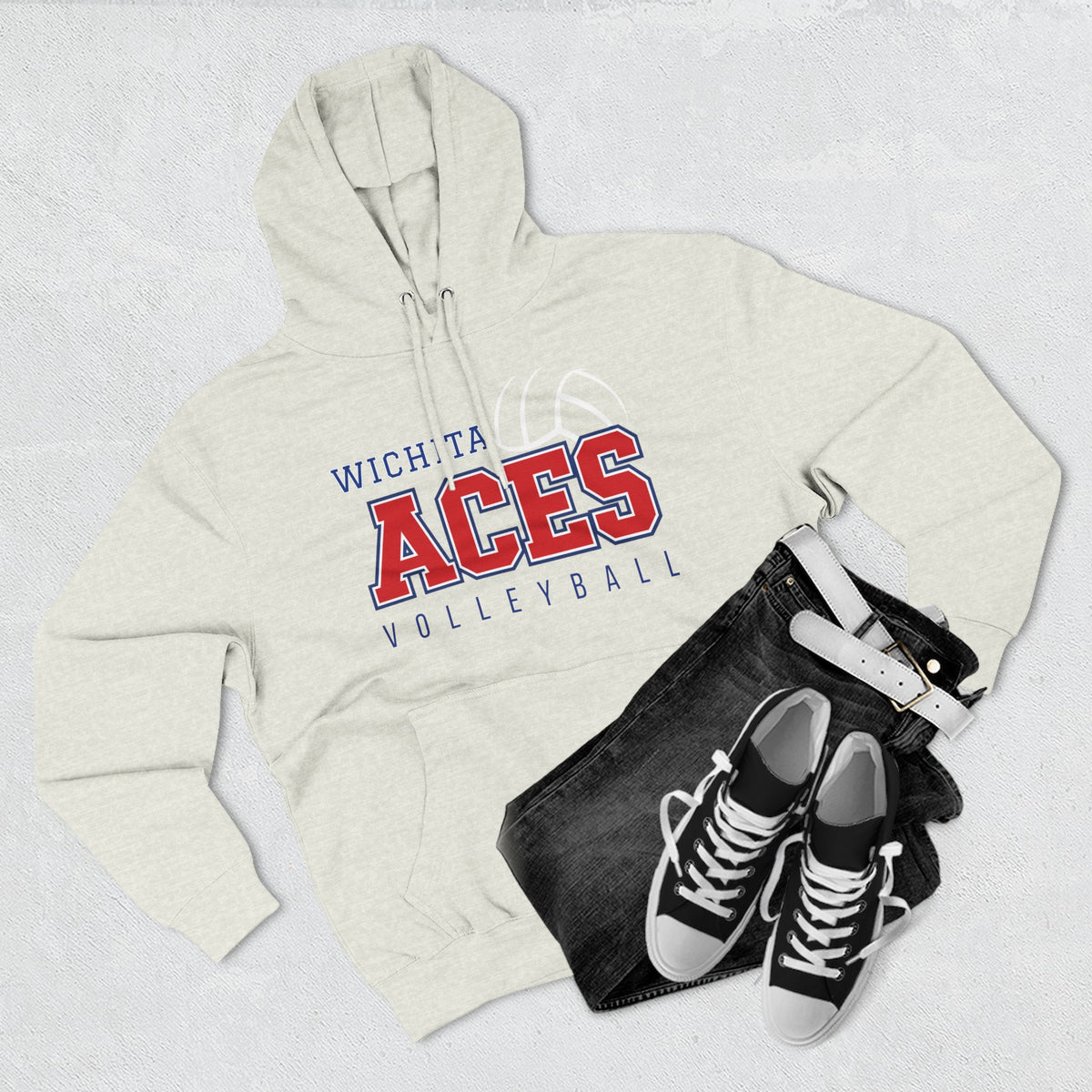 Wichita Aces Volleyball Hoodie (Heavy Blend) | Classic