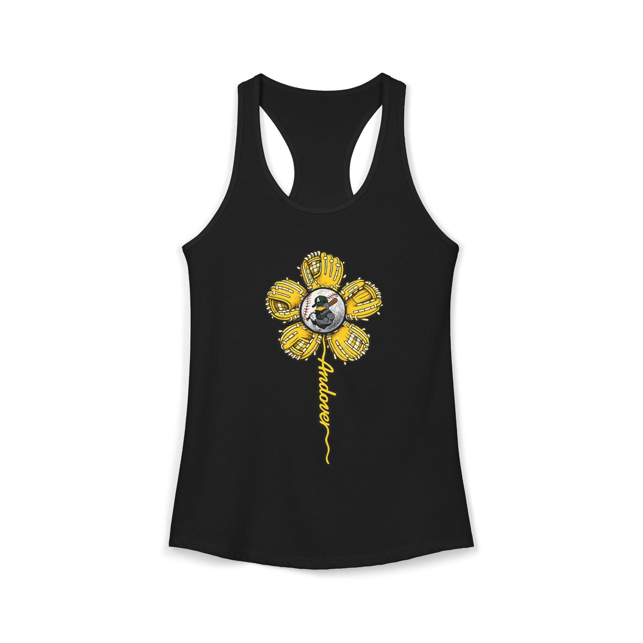 Ducks Sunflower Racerback Tank