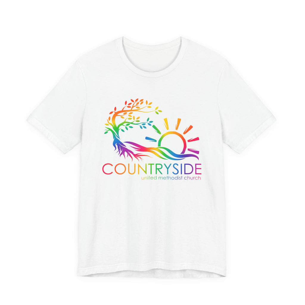 Bella and Canvas Countryside Rainbow Tee
