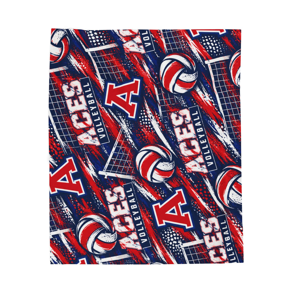 Wichita Aces Velveteen Plush Blanket