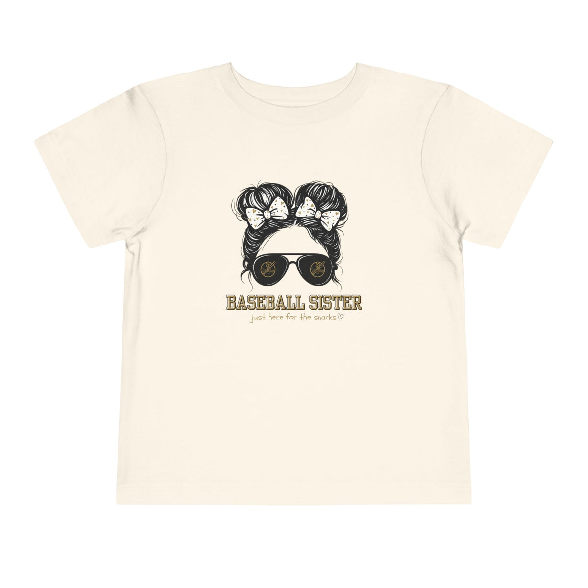 TODDLER Knights Baseball Sister Tee
