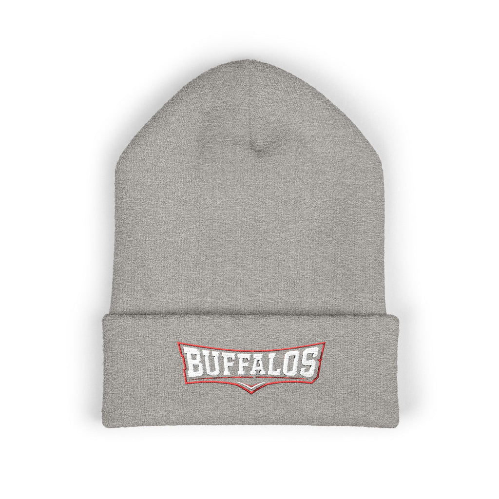 Buffalos Embroidered Cuffed Beanie