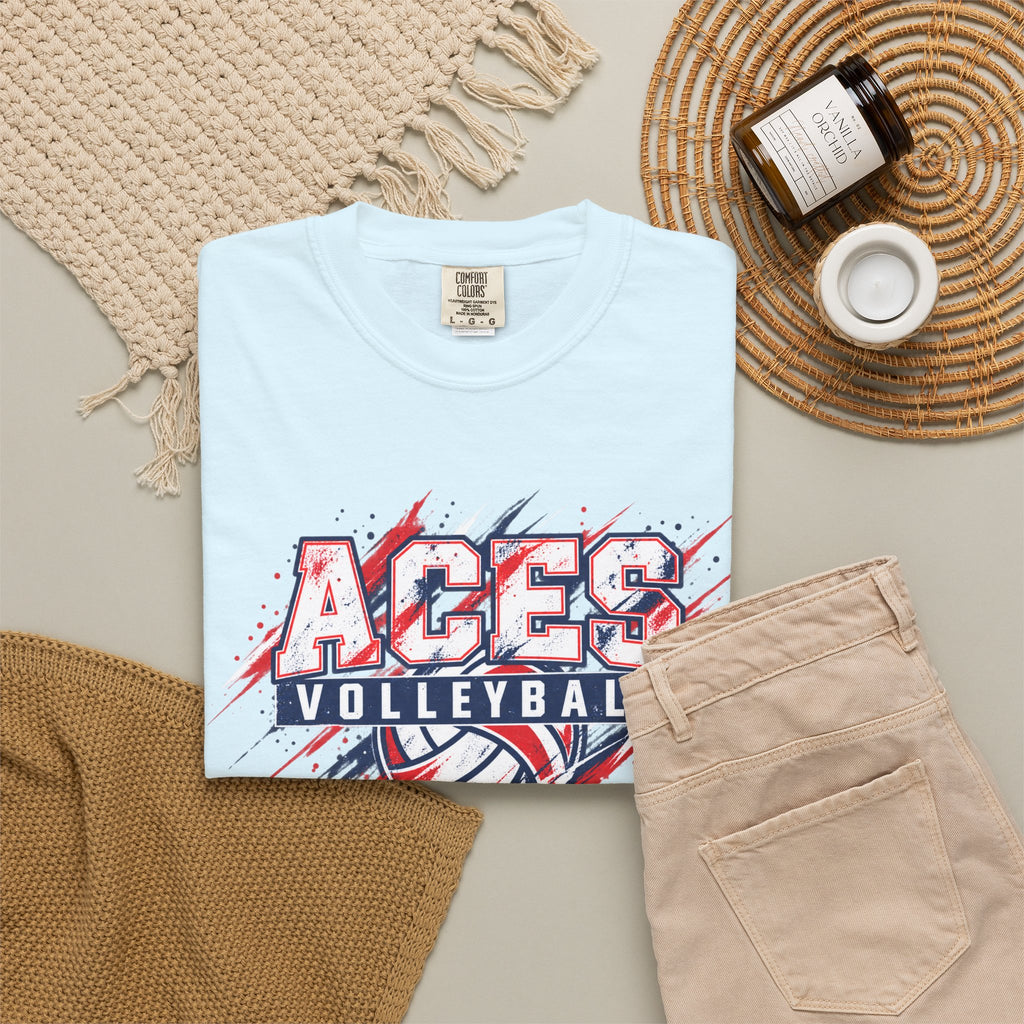 Wichita Aces Volleyball Comfort Colors | Graffiti