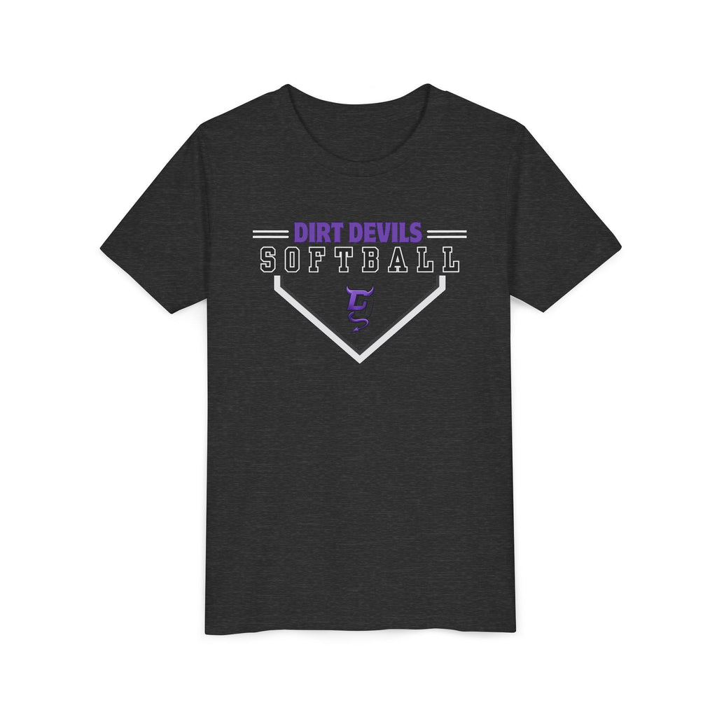 YOUTH Dirt Devils Softball Tee U10/12