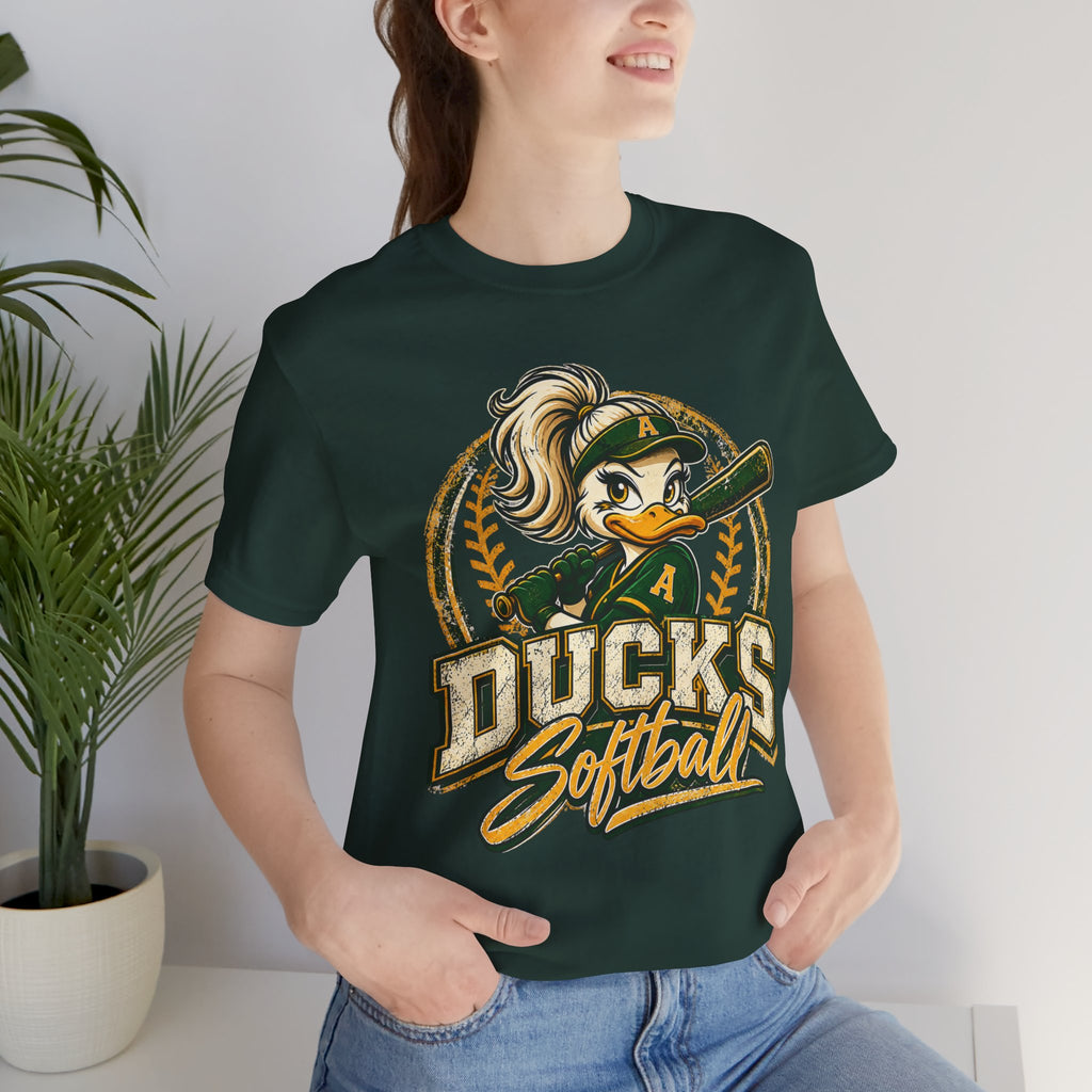 Ducks Softball Soft Vintage Tee