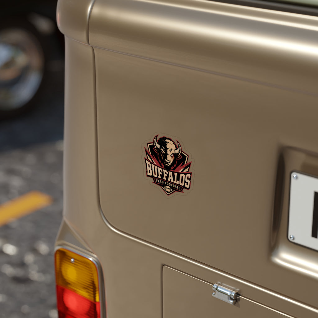 Buffalos Die-Cut Outdoor Window Sticker