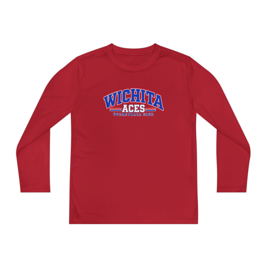 YOUTH Wichita Aces Volleyball Long Sleeve DryBlendTee | Varsity