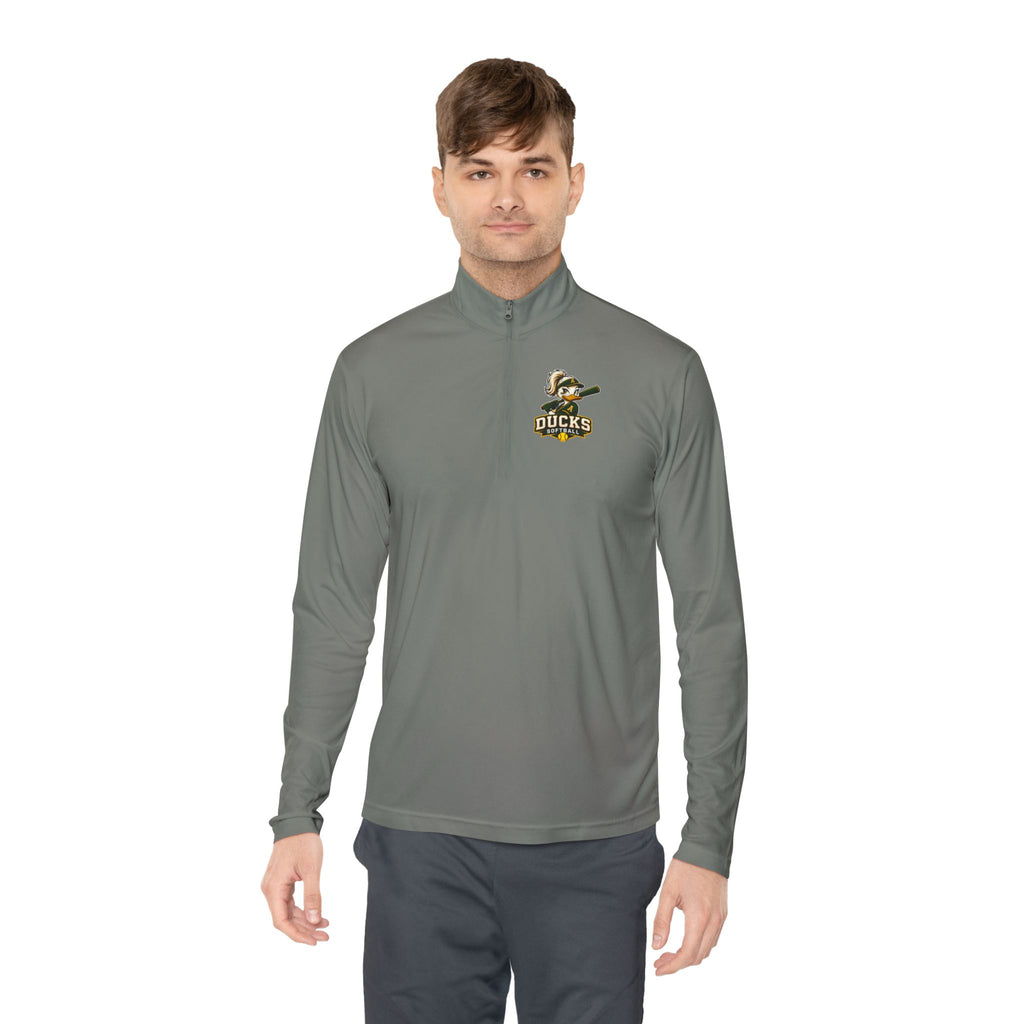 Ducks Softball Quarter-Zip Pullover