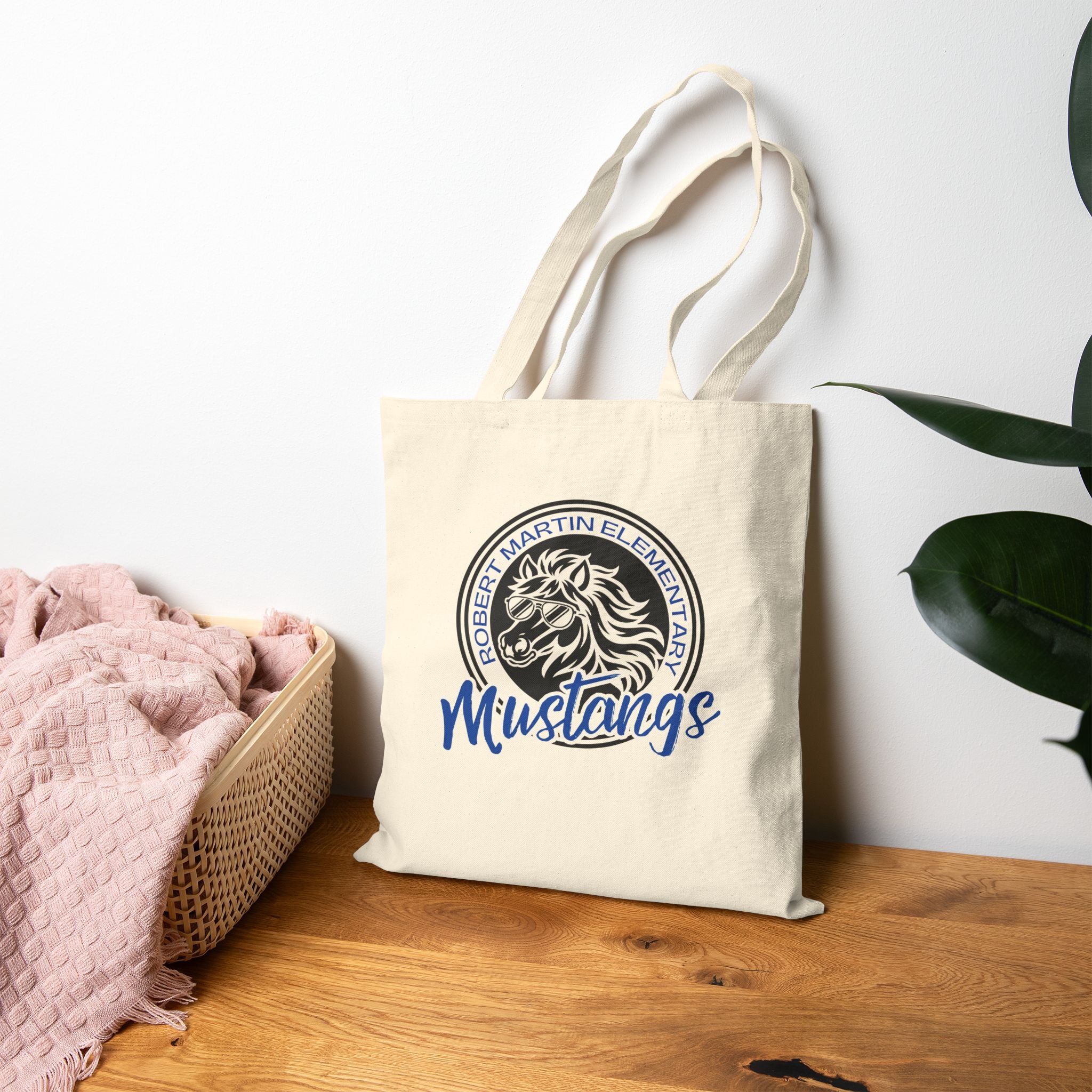 RME Mustangs Canvas Tote Bag