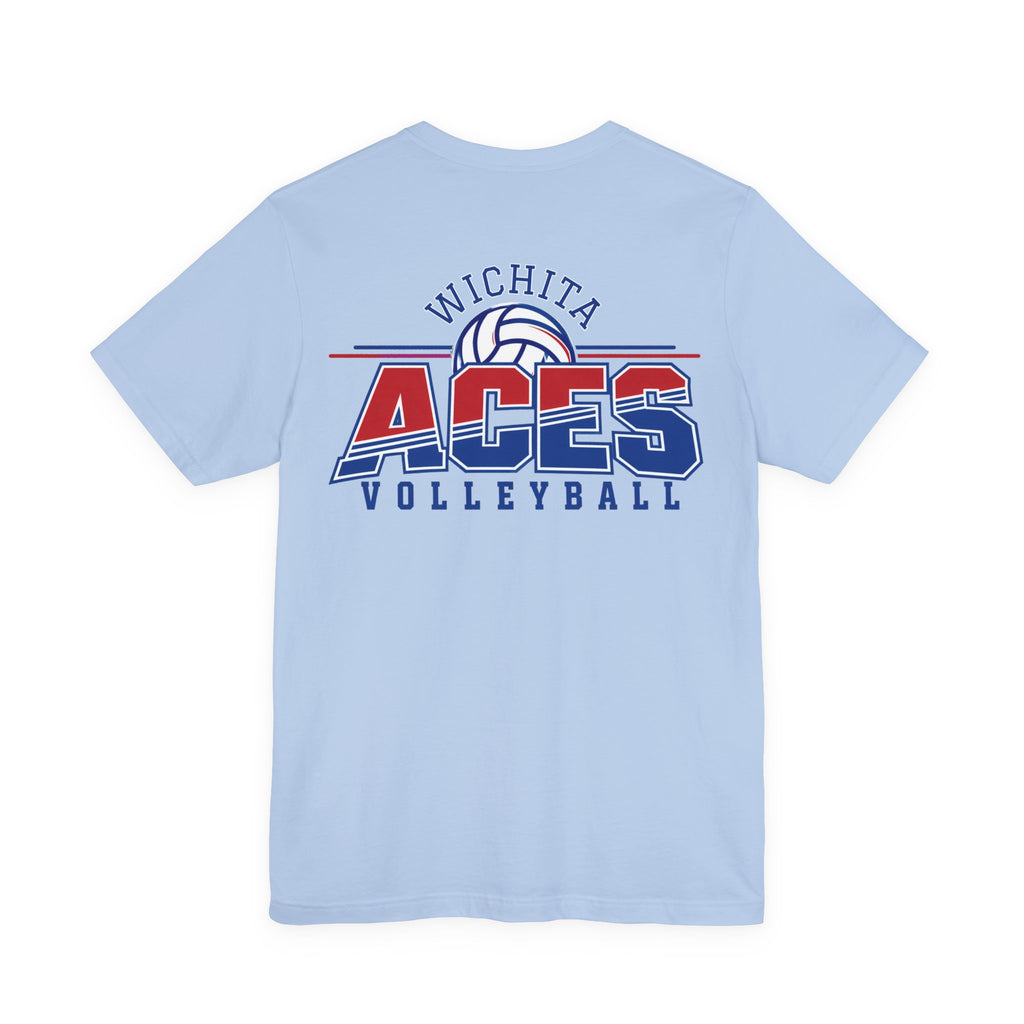 Wichita ACES Volleyball Team Soft Tee | FRONT/BACK