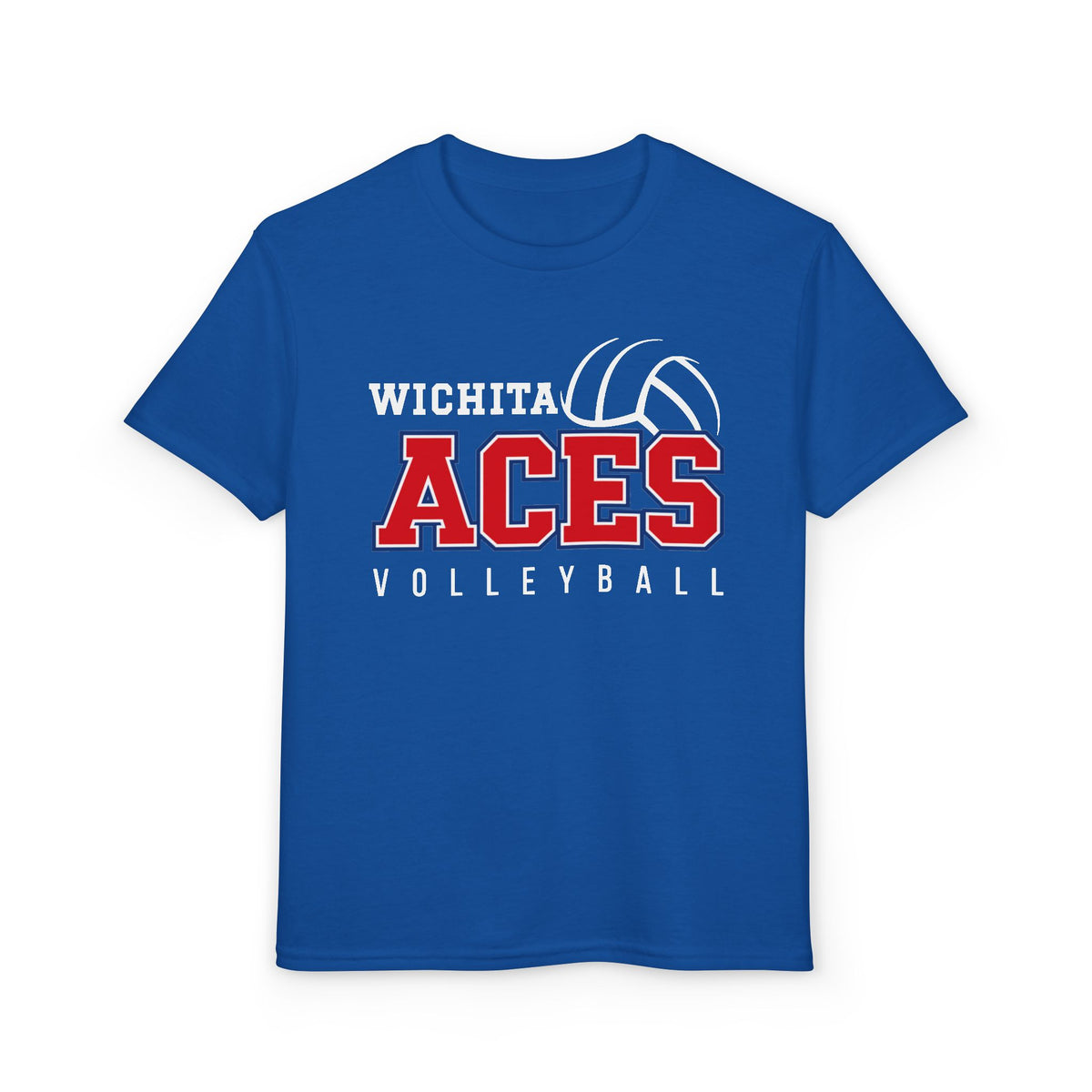 YOUTH Wichita Aces Volleyball DryBlend Tee