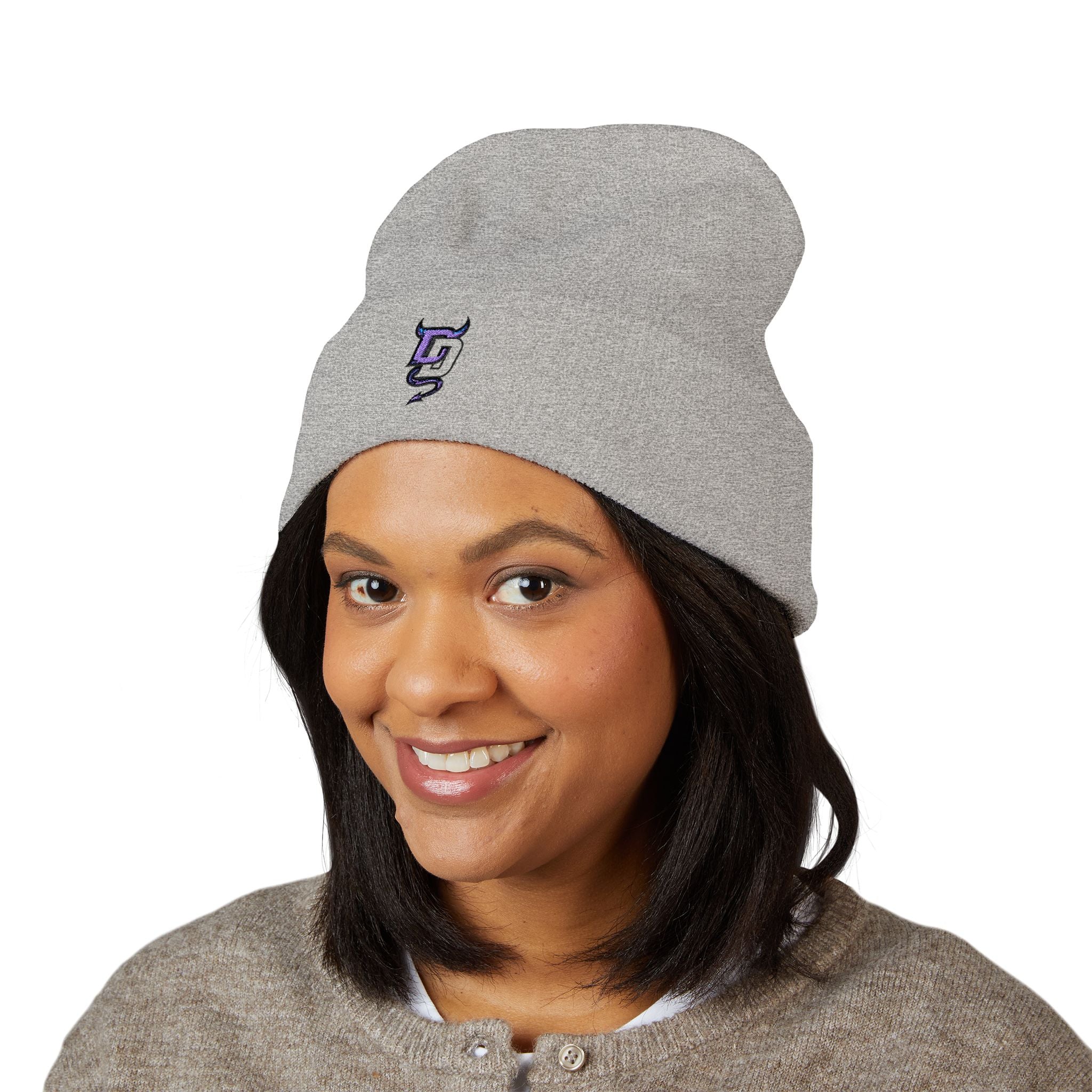Dirt Devils Embroidered Cuffed Beanie