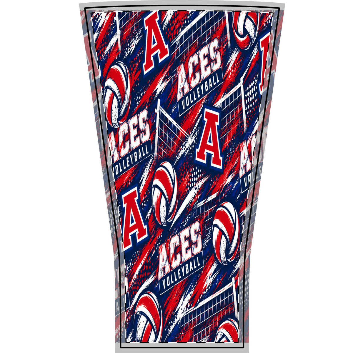 Wichita Aces Volleyball Athletic Compression Sleeve
