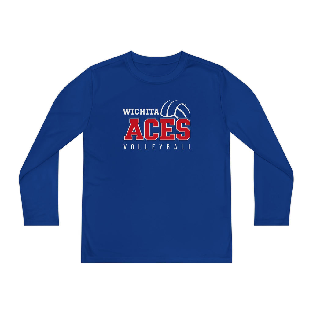 YOUTH Wichita Aces Long Sleeve DryBlendTee | Classic