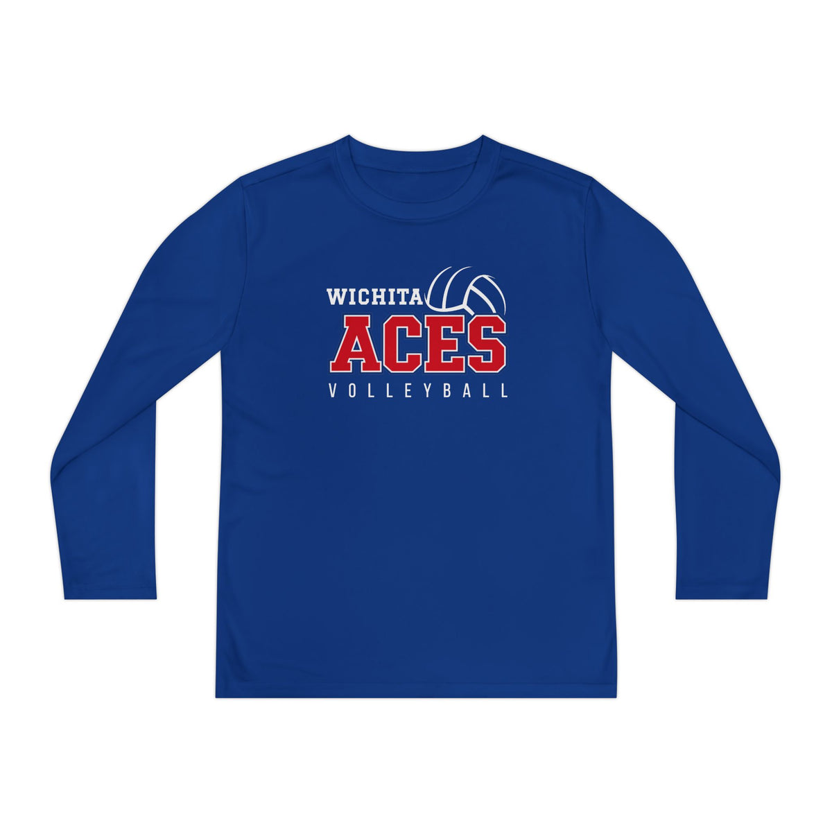 YOUTH Wichita Aces Long Sleeve DryBlendTee | Classic