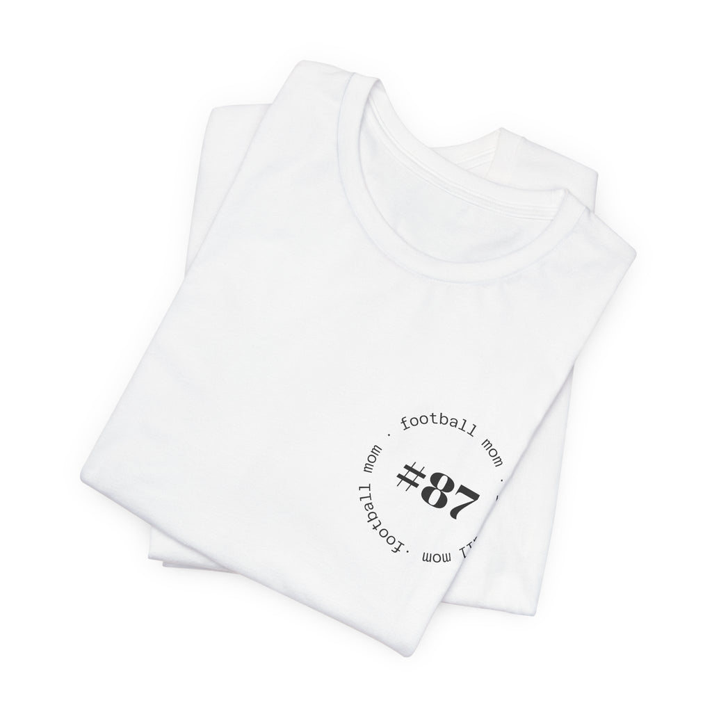 Personalized Football Mom (front/back)