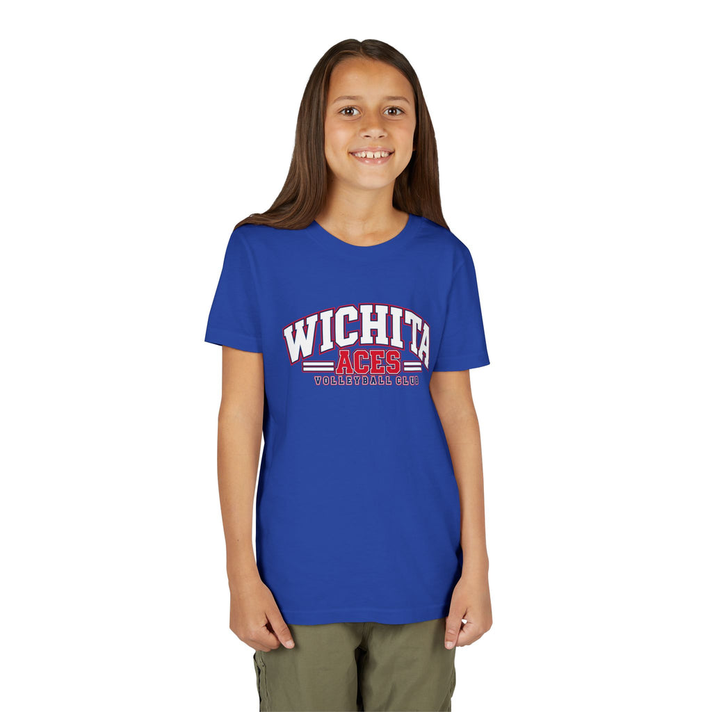 YOUTH Wichita Aces Volleyball Soft Tee | Varsity