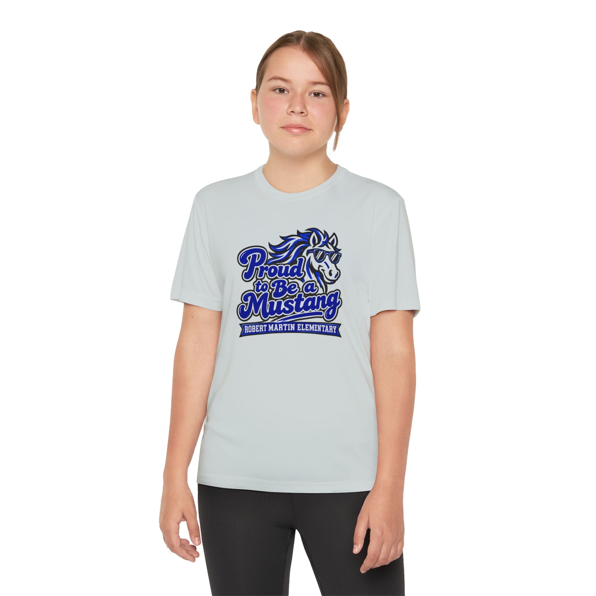 YOUTH RME Proud Mustang Moisture-Wicking Performance Tee