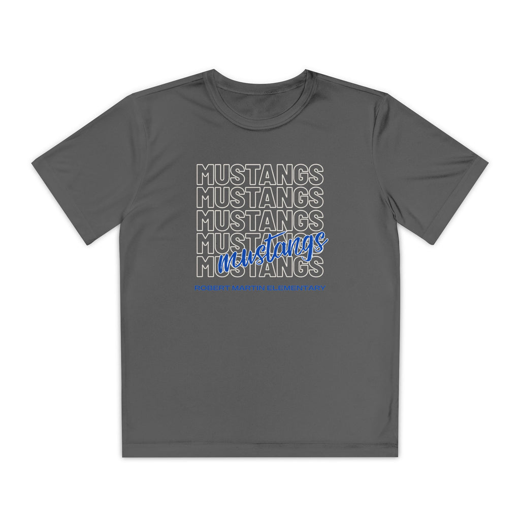 YOUTH RME Mustangs Moisture-Wicking Performance Tee