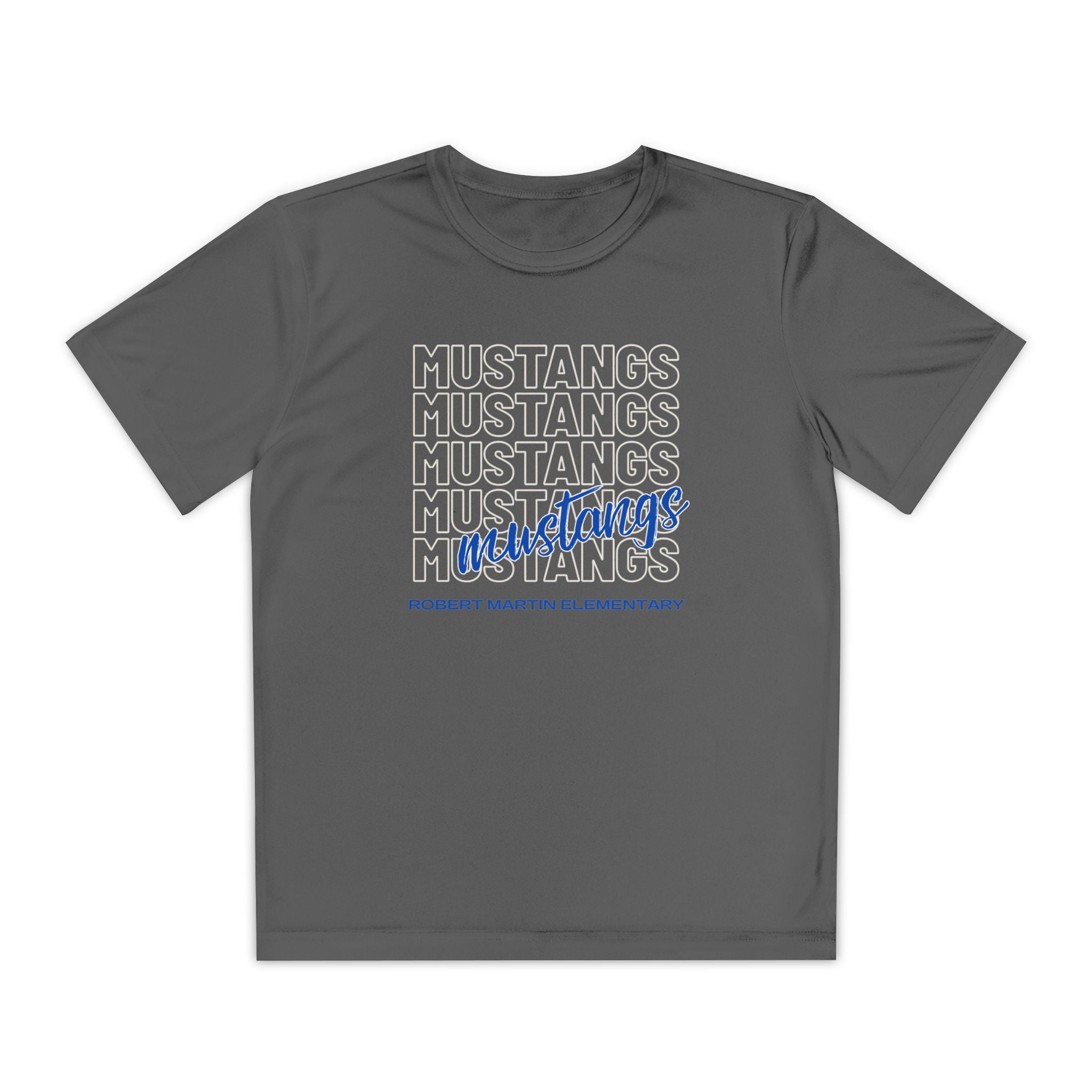 YOUTH RME Mustangs Moisture-Wicking Performance Tee