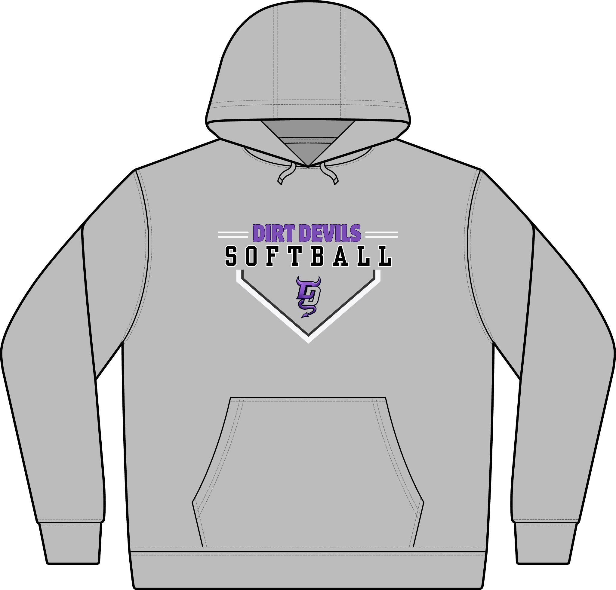 Performance DryBlend Dirt Devils Hoodie