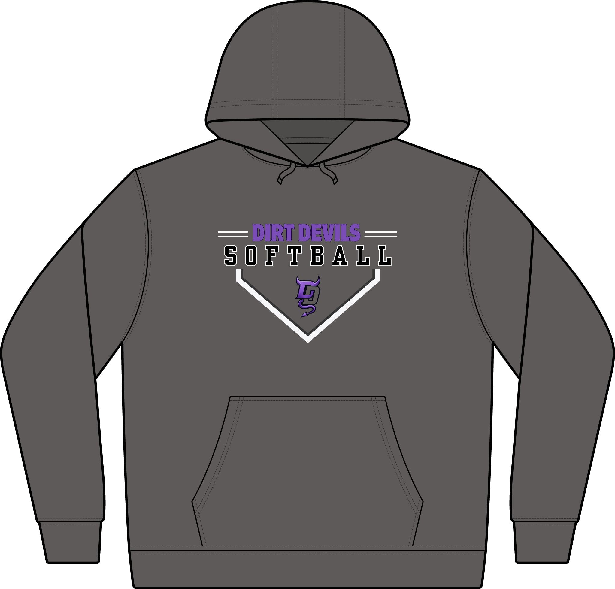Performance DryBlend Dirt Devils Hoodie