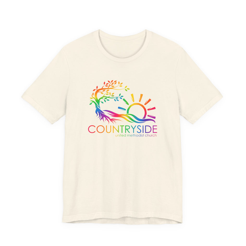 Bella and Canvas Countryside Rainbow Tee