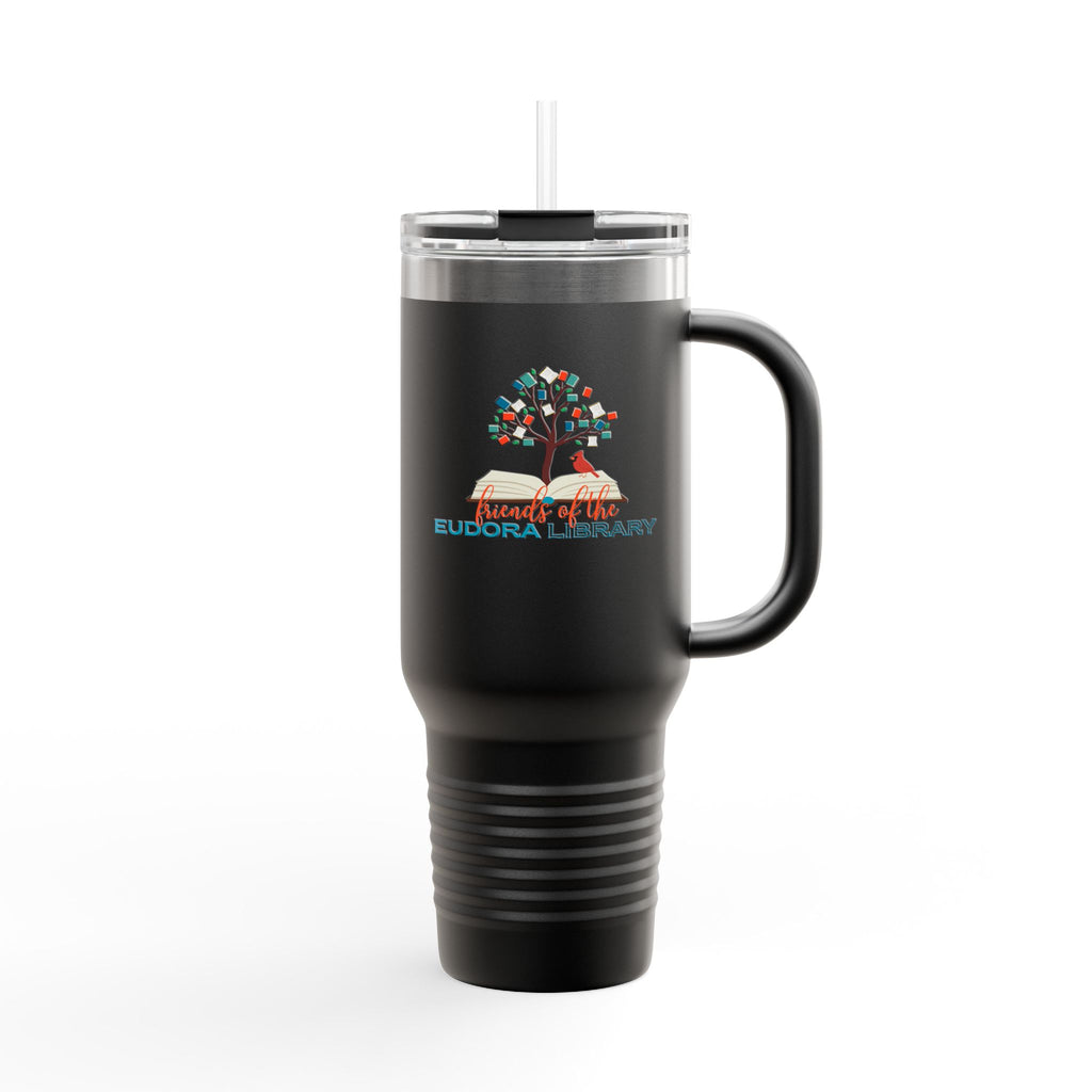 40oz Insulated Travel Mug  Friends of Eudora Library