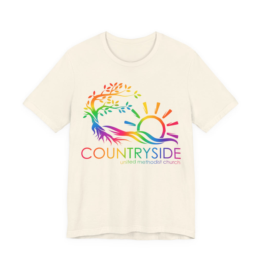 Countryside Rainbow Natural Tee