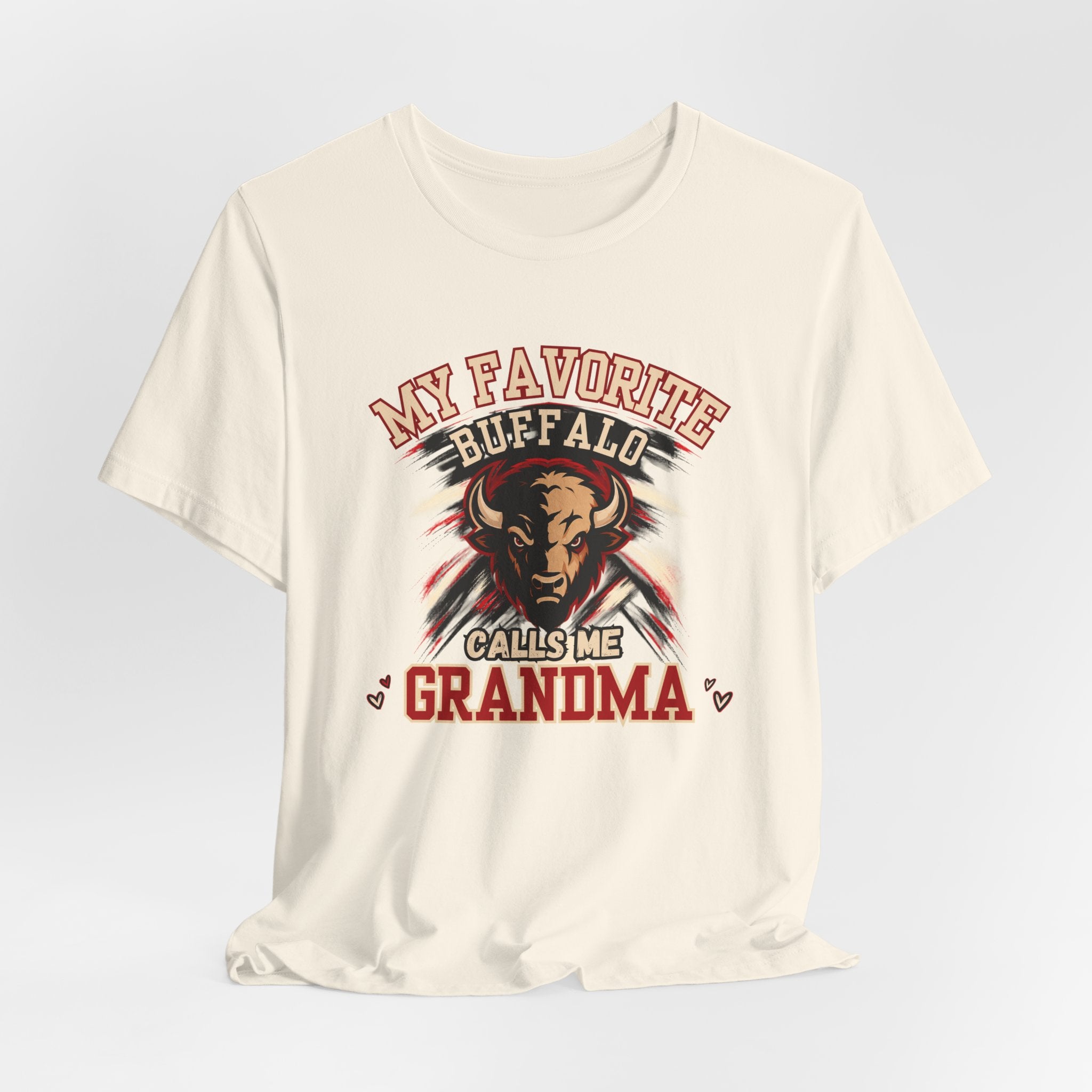 My Favorite Buffalo Calls Me Grandma Soft Tee