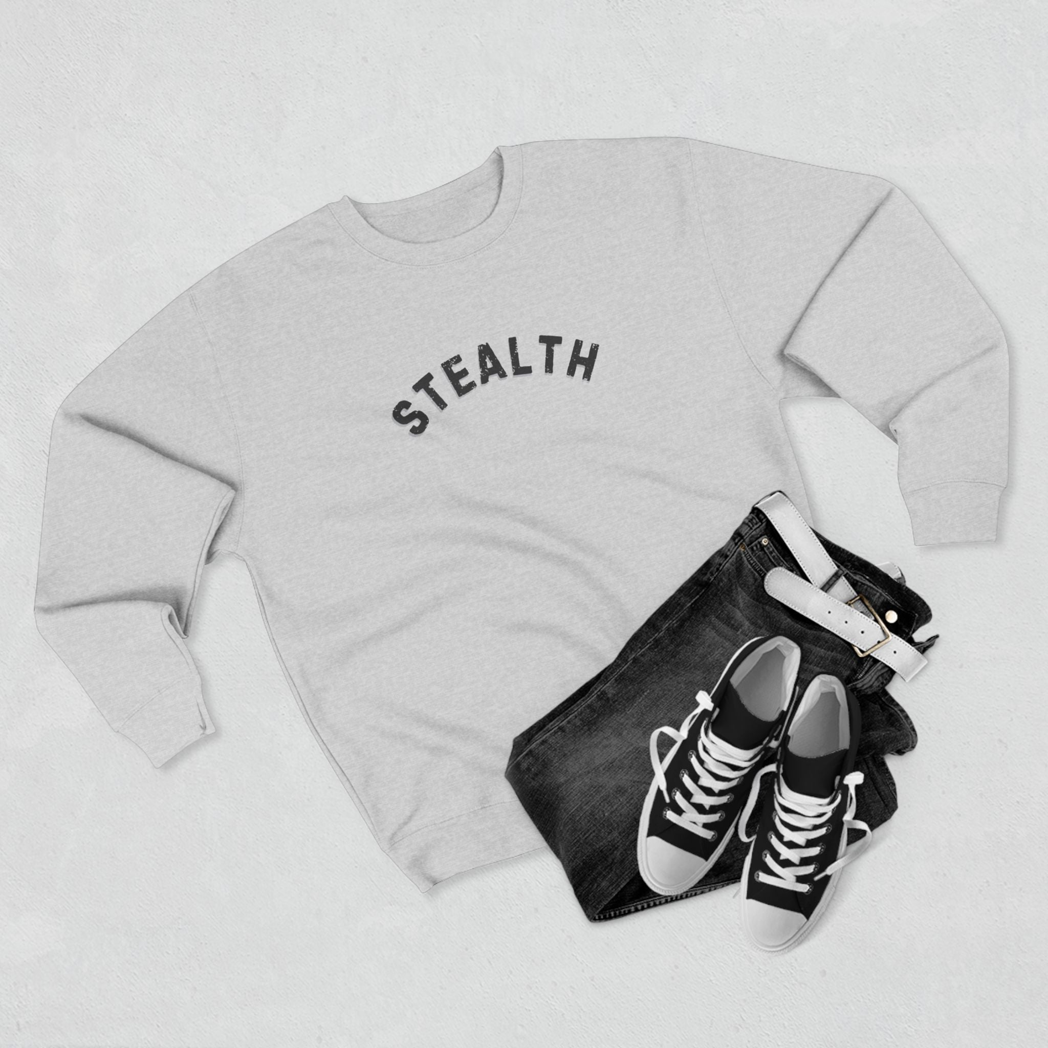 Stealth Simple Crewneck
