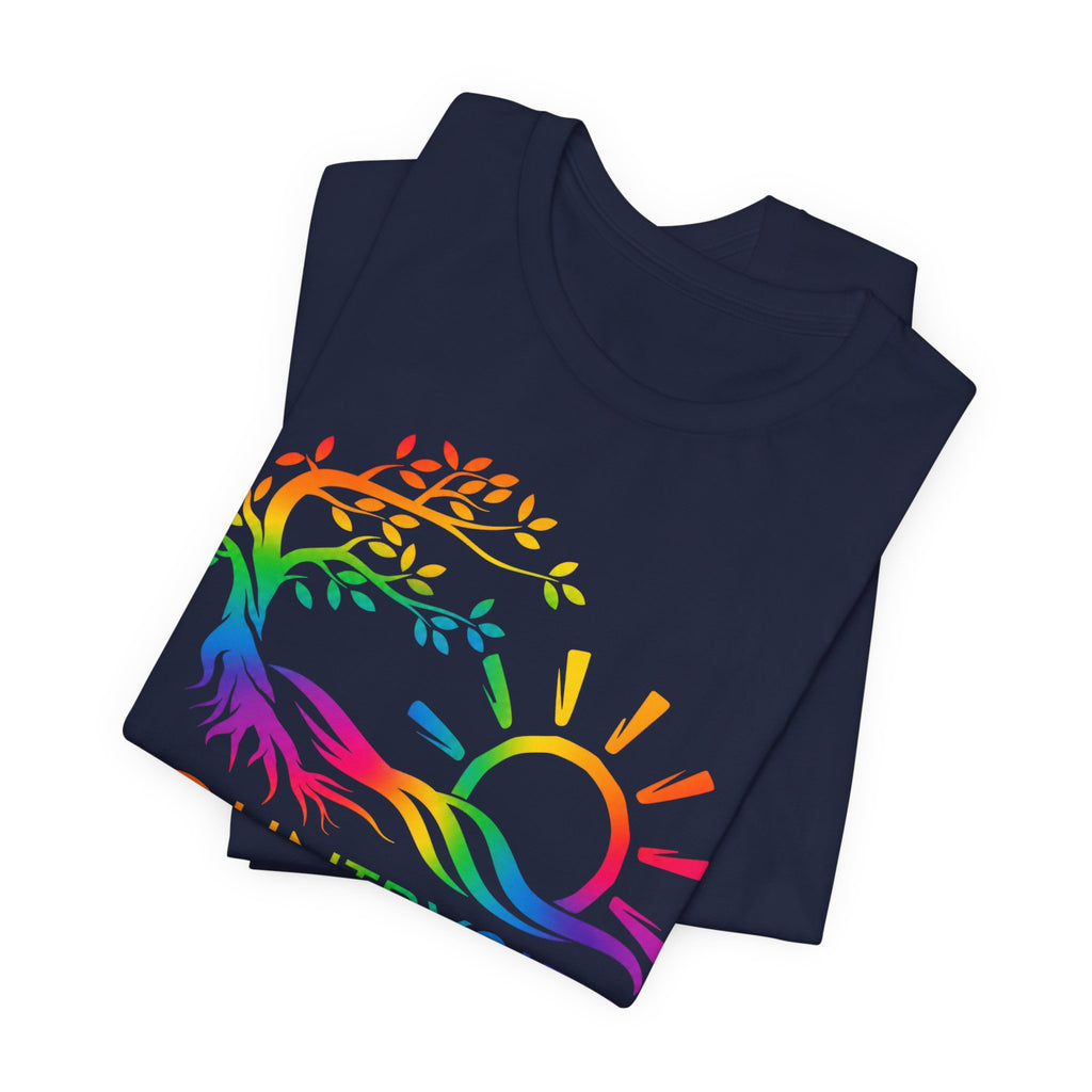 Bella and Canvas Countryside Rainbow Tee