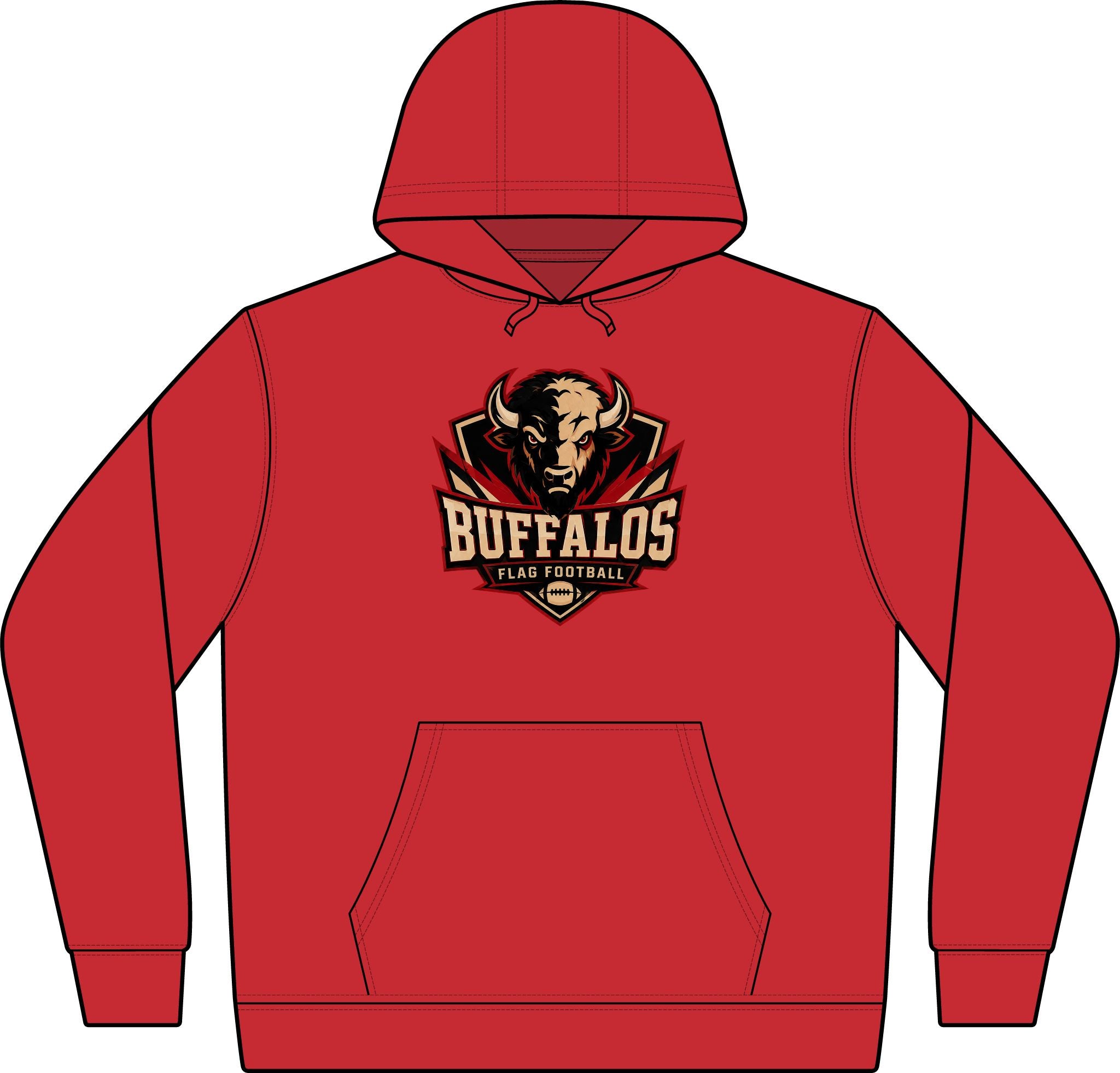 Buffalos DryBlend Performance Hoodie